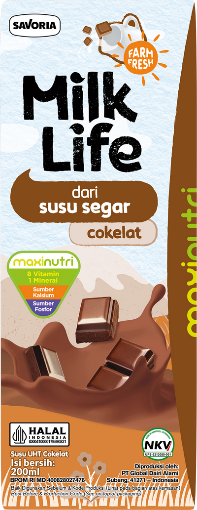 MilkLife UHT Teens Cokelat 200ml
